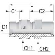 Переходник для Ponsse 0015480