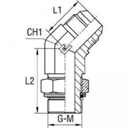 Уголок Komatsu 64345016