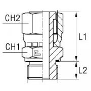 Переходник Komatsu/Valmet 5074203