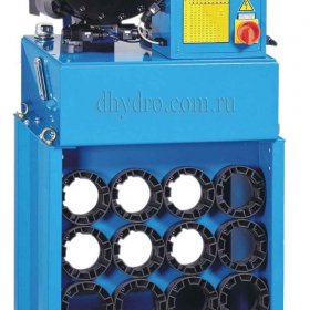 Машина обжимная YL-32 (380В 3-фаз. в комплекте со стендом, кулачками 12 компл.: 14, 16, 19, 22, 26, 30, 34, 39, 45, 51, 57, 69, устройством для замены кулачков, педалью управления)
