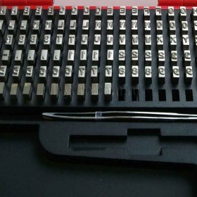 Набор чеканов (символов) для маркировочной машины MM-51 94170009 D-Hydro