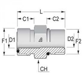 Переходник Komatsu 5065386