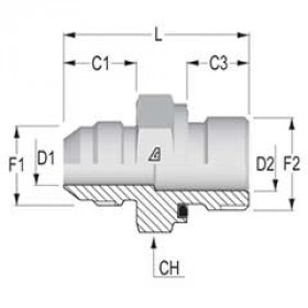 Переходник Komatsu 5028377