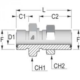 Переходник  5074116 для Komatsu/Valmet