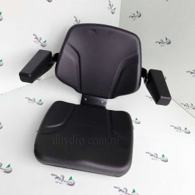 Сиденье оператора 212254 Loglift с подогревом 24V в сборе с подлокотниками