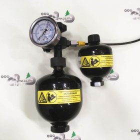 Заправка гидроаккумулятора азотом